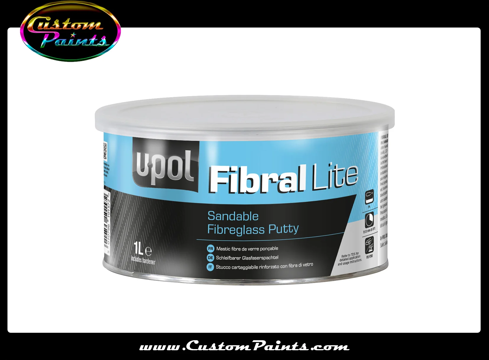 Body Filler & Putty: Fiber Glass Filler - Image 3